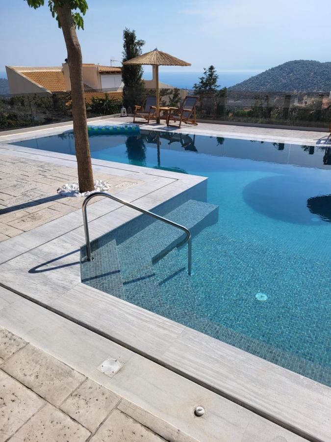 Stergiou Luxury Apartments With Shared Pool アナヴィソス エクステリア 写真