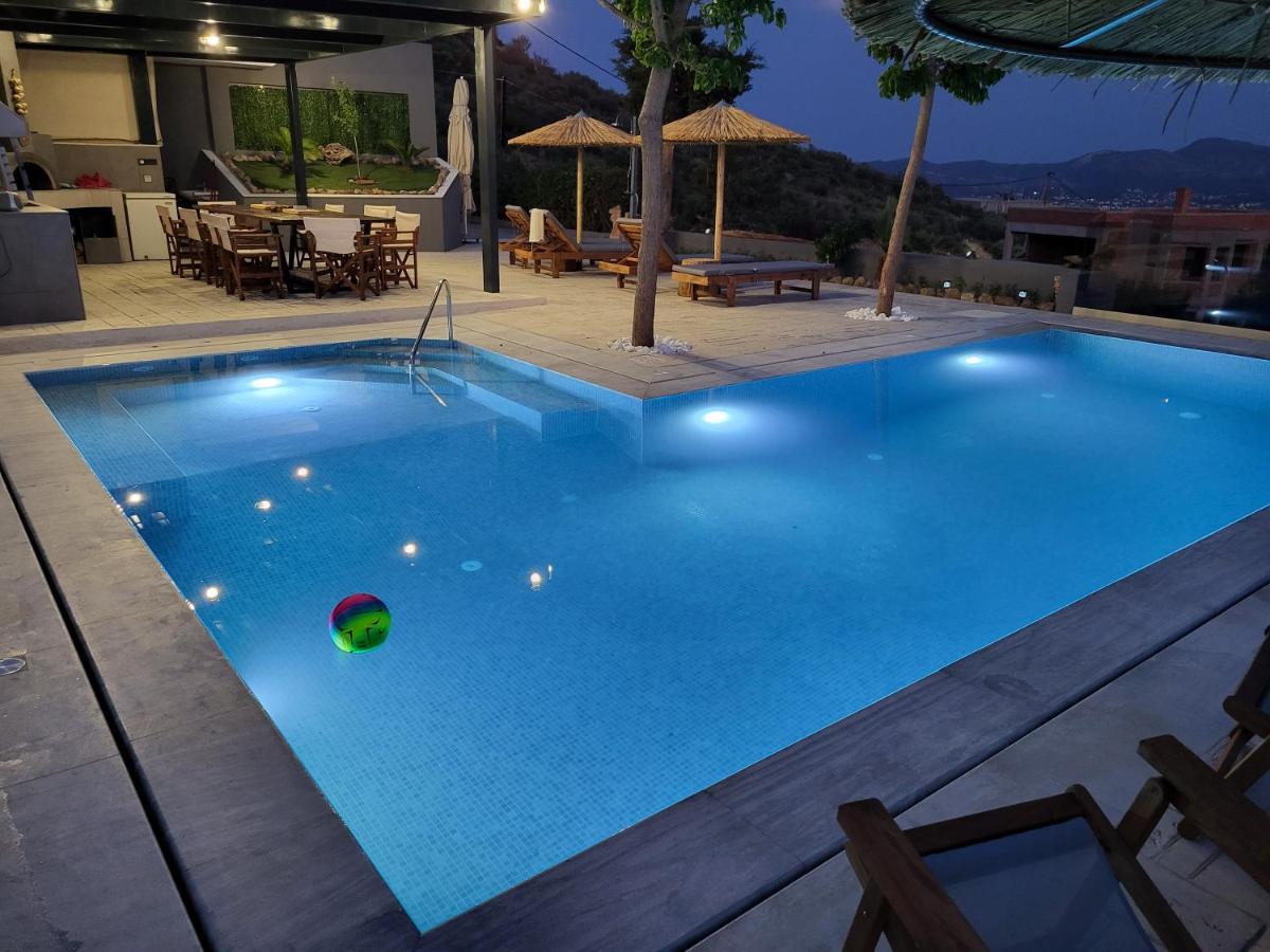 Stergiou Luxury Apartments With Shared Pool アナヴィソス エクステリア 写真